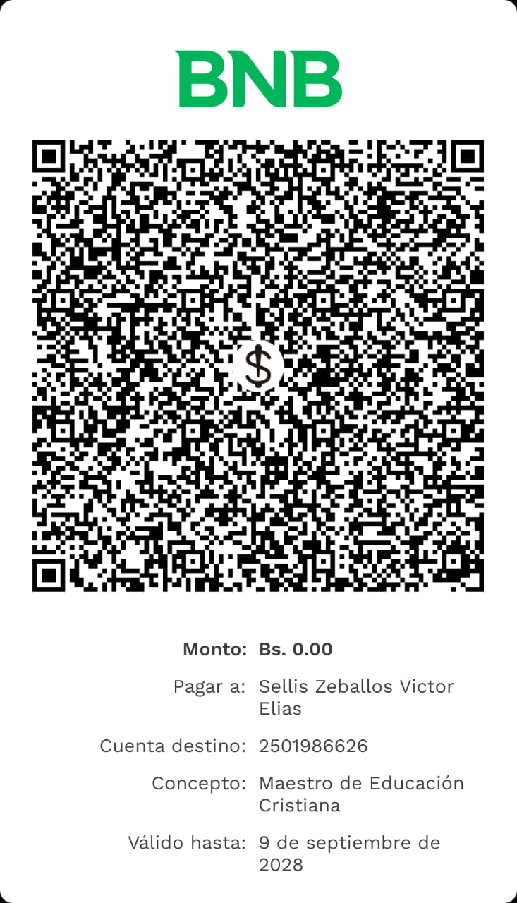 Código QR de Pago BNB